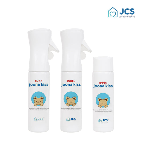 Joona Kiss Spray - COMBO 3 for baby wash hand wash handwash toys furnitures utensils pacifiers baby carriers bed body wash hand soap